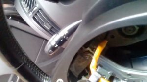 снять руль киа сид