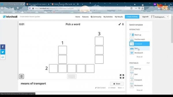 How to create Interactive Activities on Wordwall | Complete Tutorial