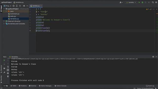 #2 Python Variables Tamil DK Coders - Latest 3.8.1 смотреть онлайн