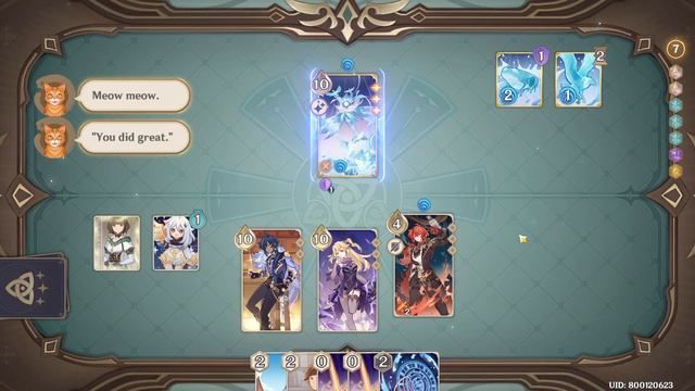 How To Win And Get Rhodeia Of Loch Water Oceanid Character Card | Genius InvokationTCG | Genshin 3. смотреть онлайн