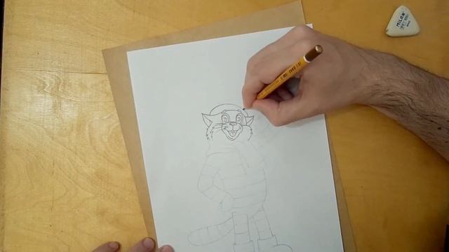 Как нарисовать Матроскина / Как нарисовать кота из Простоквашино смотреть онлайн