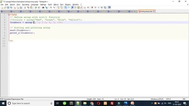 PHP Sorting Arrays Tutorial in Hindi | CodexEdu смотреть онлайн