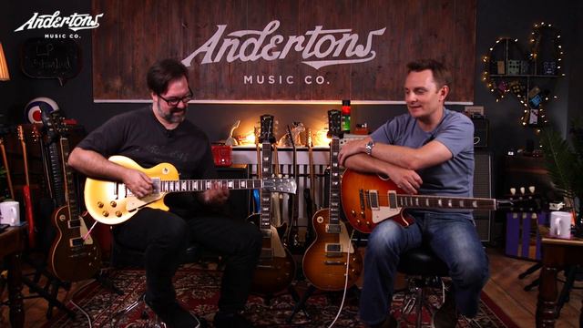 Gibson Les Pauls from the Custom Shop - Reassuringly Expensive Guitars!! смотреть онлайн