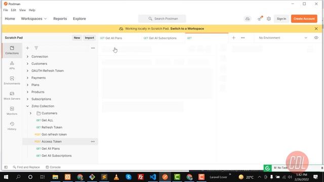 (04) Generate Access Token for Rest Api | Generate Token for Laravel Api | Generate Zoho Token смотреть онлайн