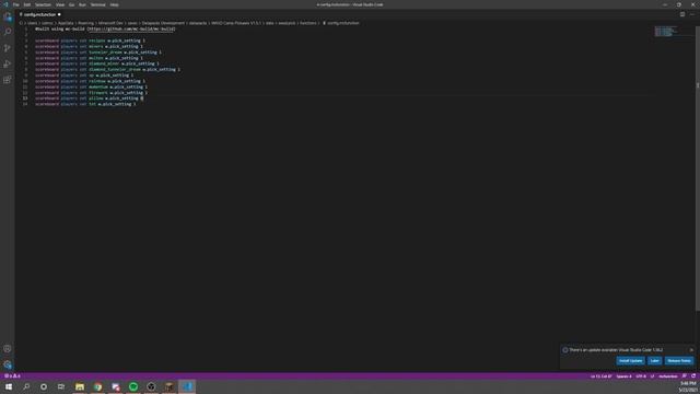 Minecraft But I added Config Files to my Datapacks смотреть онлайн