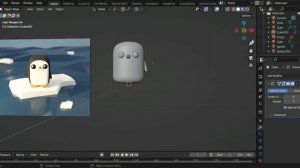 blender пингвин:как сделать