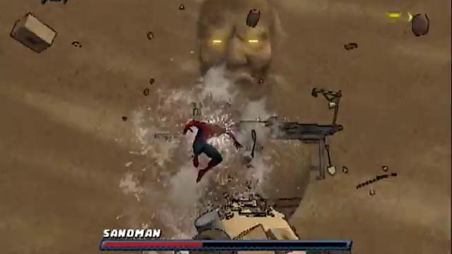 Spider-Man: Shattered Dimensions - Sandman Boss Fight смотреть онлайн