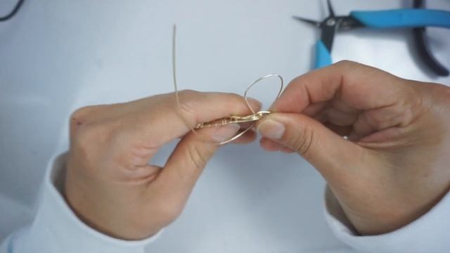 Wire wrap Seahorse tutorial. Part 2 смотреть онлайн