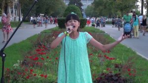 2016.08.22. "Ты помни". Диана Анкудинова (Diana Ankudinova). Набережная г.Самары.