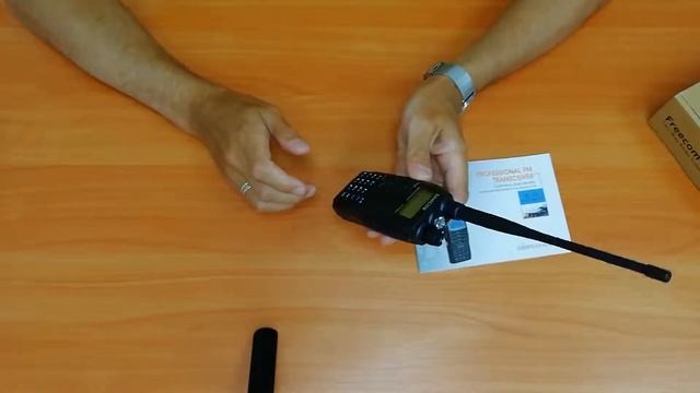 Рация для охоты и рыбалки Samcom AP-400 VHF UHF акб 2000 мАч 5 Вт