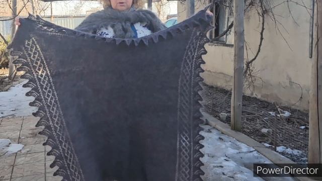 мои пуховые платки, шали из пуха Волгоградский урюпинский пух смотреть онлайн