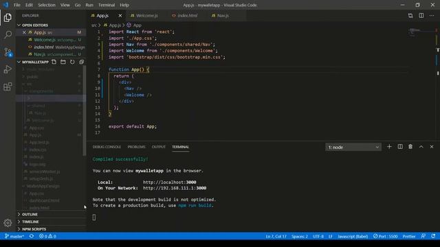 3. ReactJS Design Conversion, Module 1 (Wallet Module) смотреть онлайн