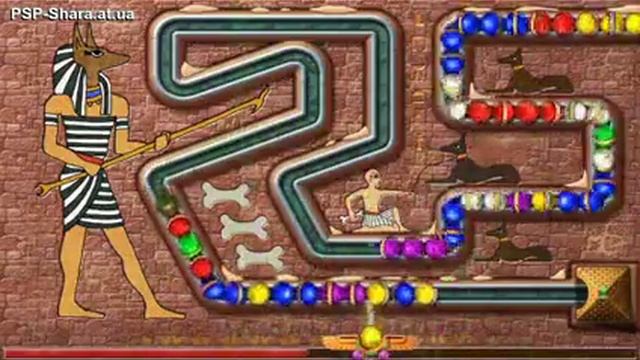 Luxor Wrath of Set PSP смотреть онлайн