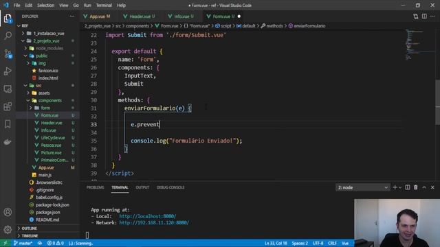 Curso de Vue 3: #14 - Eventos (@submit e @click) смотреть онлайн