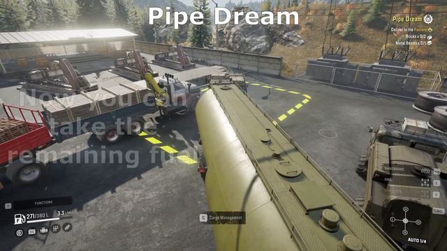 Snowrunner: Hard mode. Save all fuel from mission trailers. смотреть онлайн