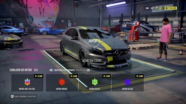 NFS Heat - Mercedes A45 AMG Custom & Test : UNE PUISSANCE FOLLE ! смотреть онлайн