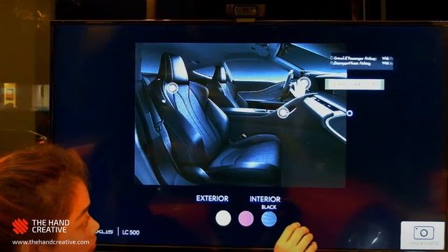 Lexus Leap Motion Interactive Brochure смотреть онлайн