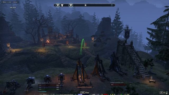 Elder Scrolls Online Trebuchet target practice смотреть онлайн