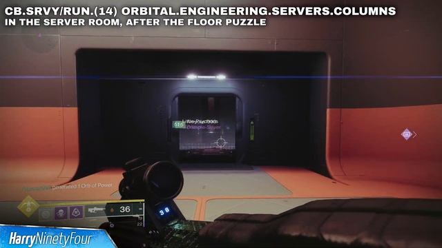 Destiny 2 - Orbital Engineering Servers Columns Location (Resonance Amp Warmind Node) смотреть онлайн