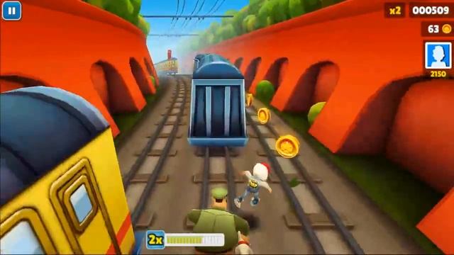 Прохождение Subway Surf (Часть 1; PC) смотреть онлайн