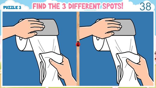 【Hard Spot the Difference】 99% Can't Find All the Different Spots in TIme【Find the Difference #398】 смотреть онлайн