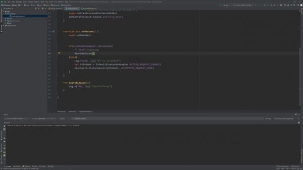 Android Kotlin - Ble Scanner