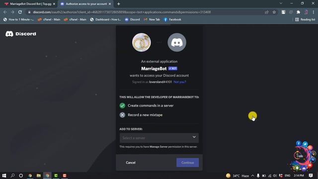 Invite MarriageBot Discord Bot To Your Discord Server 2023