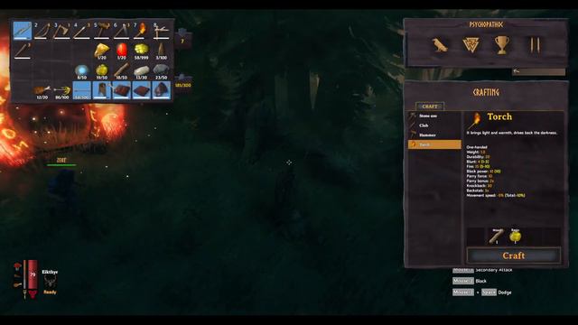 Valheim #4: GẶP QUỶ LỬA(SURTLING) Ở ĐẦM LẦY. смотреть онлайн