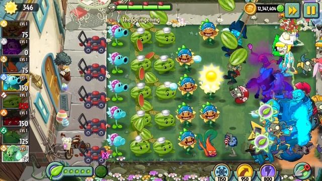 [PvZ 2: Random Level Pack] The Springening 4 & 5 смотреть онлайн