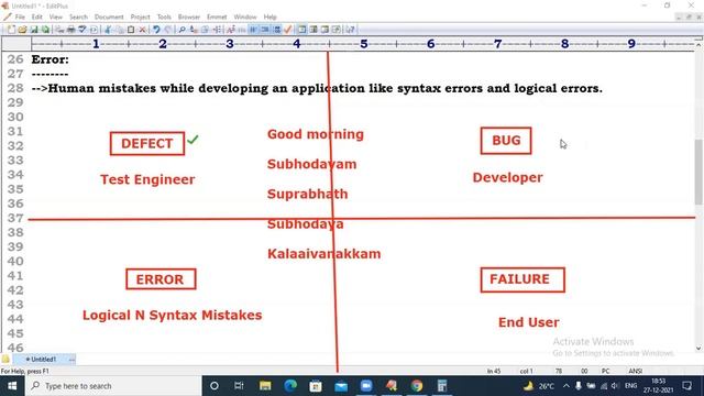 MANUAL + SELENIUM tutorials || Demo - 2 || by Mr. Mahesh On 27-12-2021 @6:30PM IST смотреть онлайн