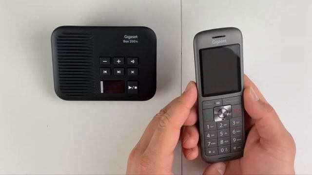 Gigaset CL660A - DECT-Telefon Und Anrufbeantworter Flexibel Positionieren.