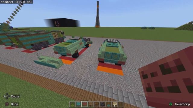 How To Build The TM-170 In Minecraft (1.5:1) смотреть онлайн