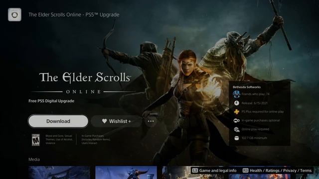 How to Upgrade Elder Scrolls Online to PS5 Versions! (Free PS5 Upgrade ESO!) смотреть онлайн