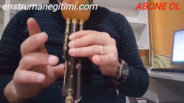 Hulusi Flüt Nota Yerleri ( Hulusi Flute A Chinese Ethnic Musical Instrument Notes ) смотреть онлайн