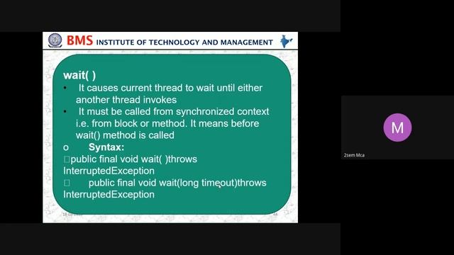 2MCA java 20MCA22 17 8 2021 смотреть онлайн