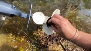 Замена гребного винта Yamaha 9,9 15 ! Как заменить гребной винт на Yamaha 9,9-15 !) Китайский винт)