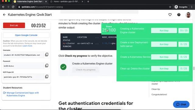 Kubernetes Engine Qwik Start GSP100 смотреть онлайн