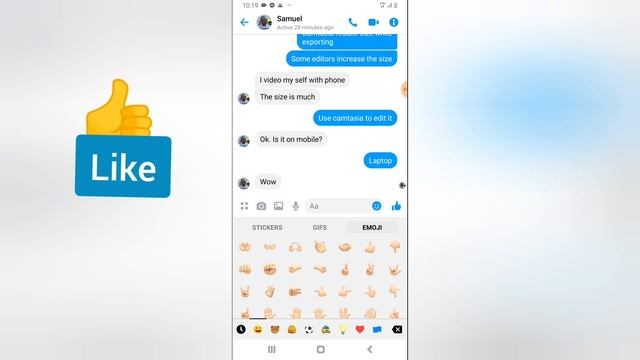 how to change emoji skin color on messenger - Facebook tips смотреть онлайн