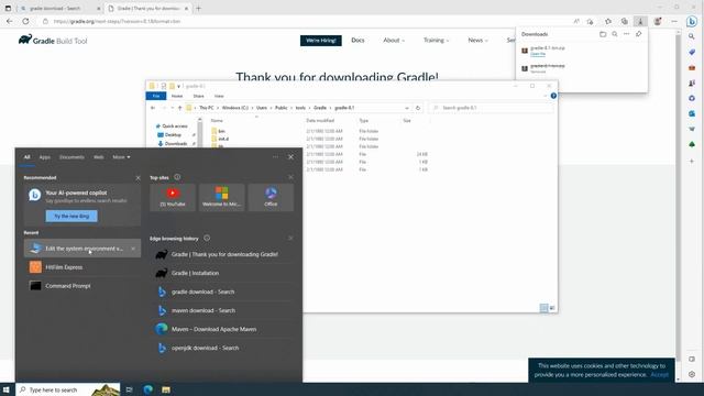 How to configure Gradle environment and path variable for java dependency management смотреть онлайн