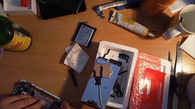 Lg G2 замена дисплея и аккумулятора