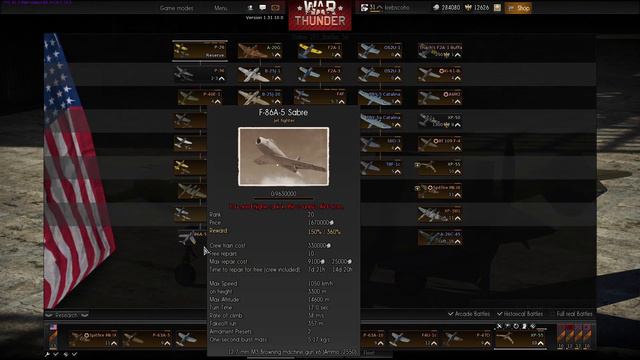 War Thunder: Patch 1.31 New Planes and Improved Economy смотреть онлайн