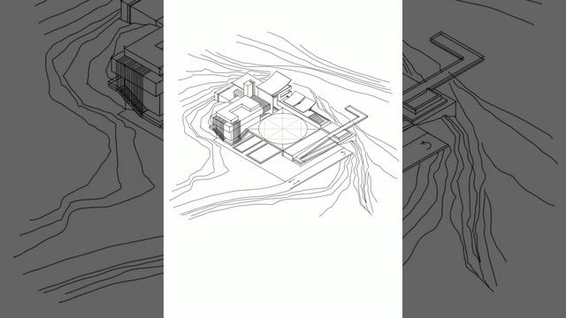 Isometric Architectural Sketch смотреть онлайн