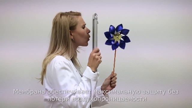 Воздухопроницаемость нанофильтра Clean Air из мембраны Respilon Air смотреть онлайн