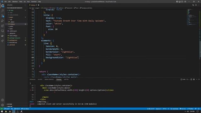 Create A YouTube Growth Visualizer with Next.js and Chart.js (Beginner Next.js Project) смотреть онлайн