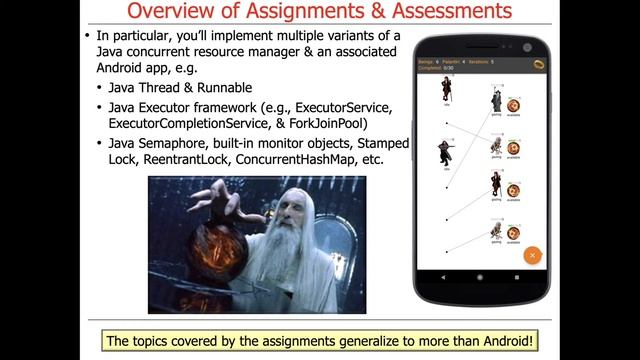 Concurrent Object-Oriented Programming with Java and Android: Course Overview and Logistics смотреть онлайн
