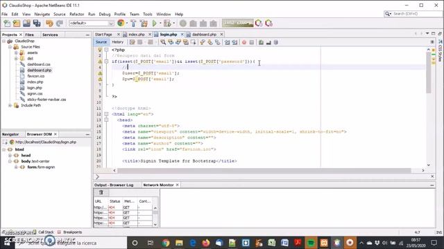 PHP-Login, Logout e Gestione sessioni. смотреть онлайн