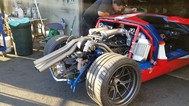 Superformance Future Forty Ford GT40 Engine Startup