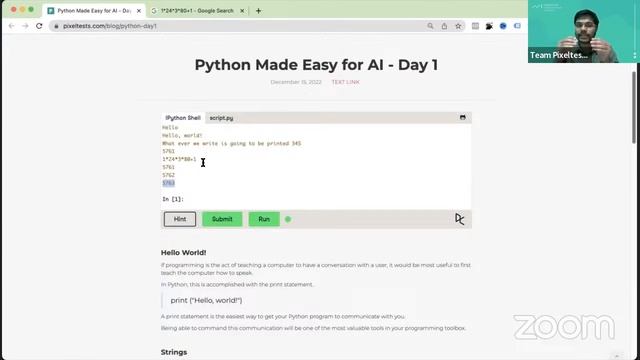 Learn Python for AI: Day 1 смотреть онлайн