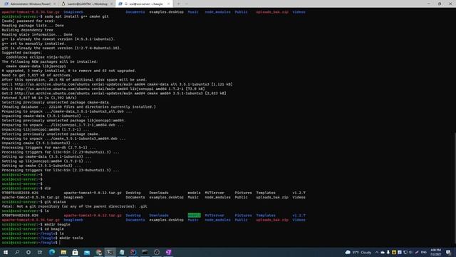 CE 2.1 Build lastool using cmake (Linux) смотреть онлайн