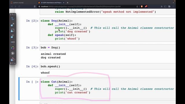 Python Complete Course #-31 Python Object Oriented Programming (OOP) Inheritance and Polymorphism смотреть онлайн